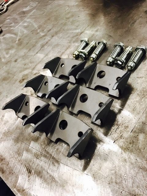 Polaris RZR Rock Slider Mounts (Build your own slider kit)